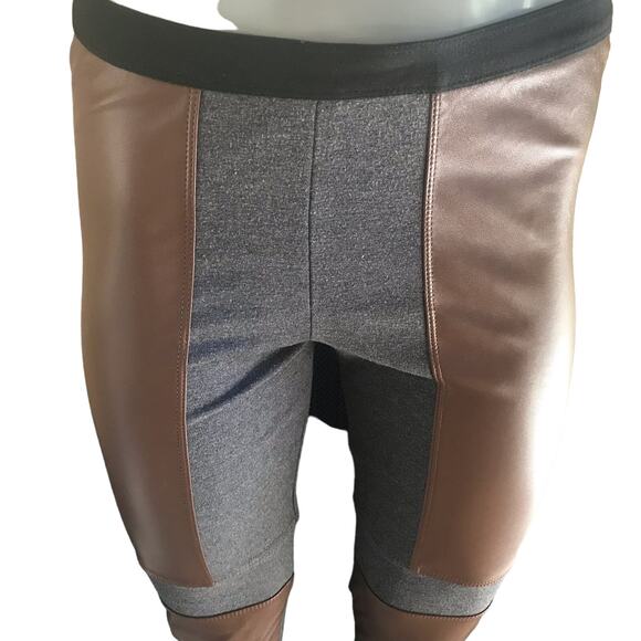 BCBG Riding Pants Brown Gray Zipped Ankles Women's Size Small - Picture 3 of 9